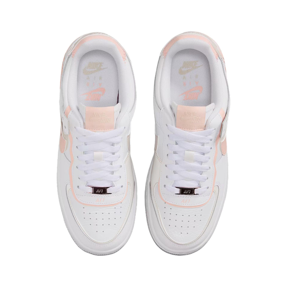 Nike Air Force 1 Shadow 'White Washed Coral' Женские