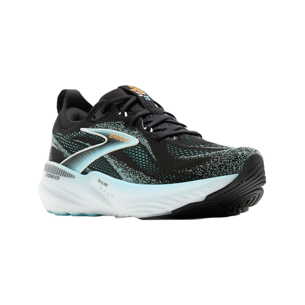 Brooks Glycerin 'Black / Cobalt Blue / Yellow' Мужские