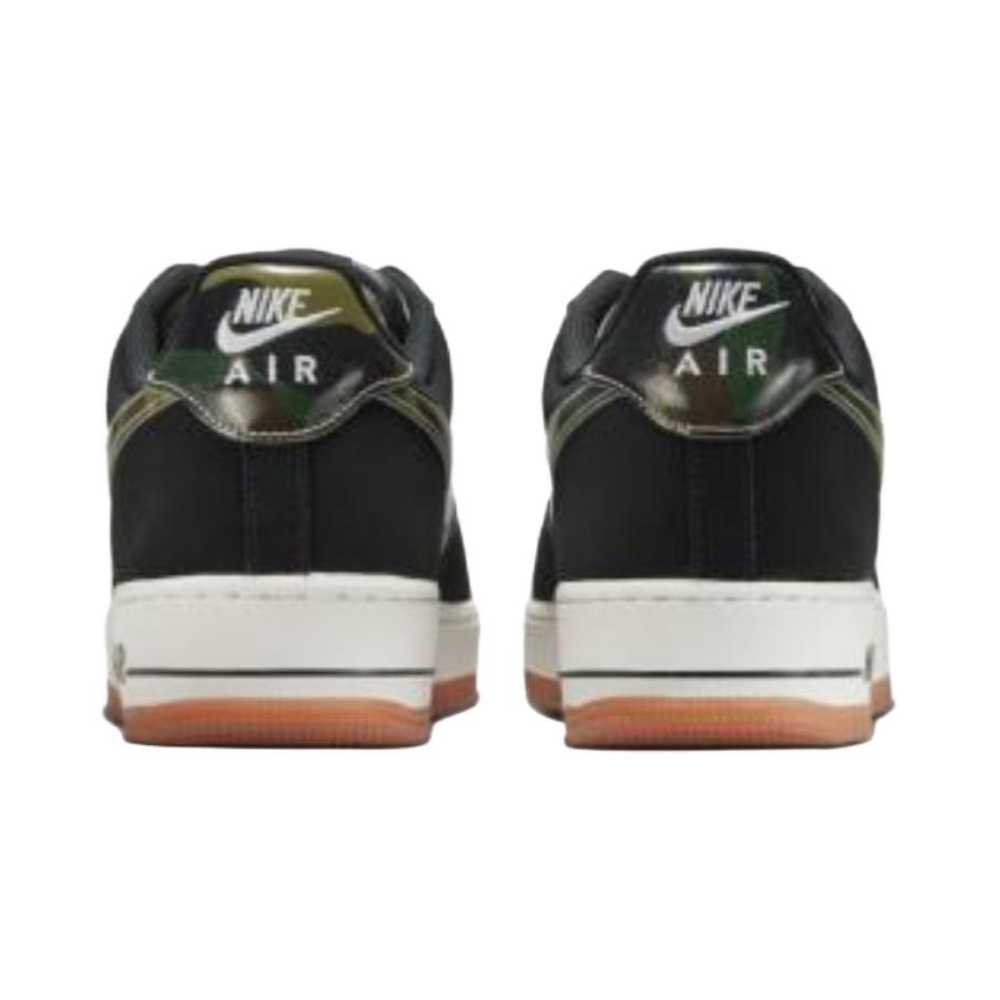 Nike Air Force 1 'Black Patent Camo Swoosh' Мужские