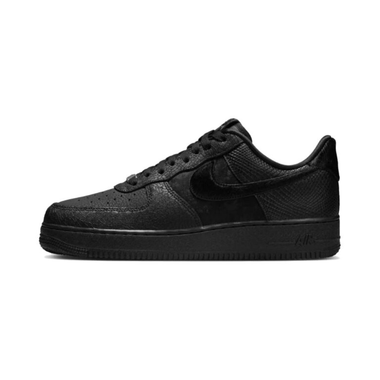 Nike Air Force 1 'Black Pony Hair / Snakeskin' Мужские