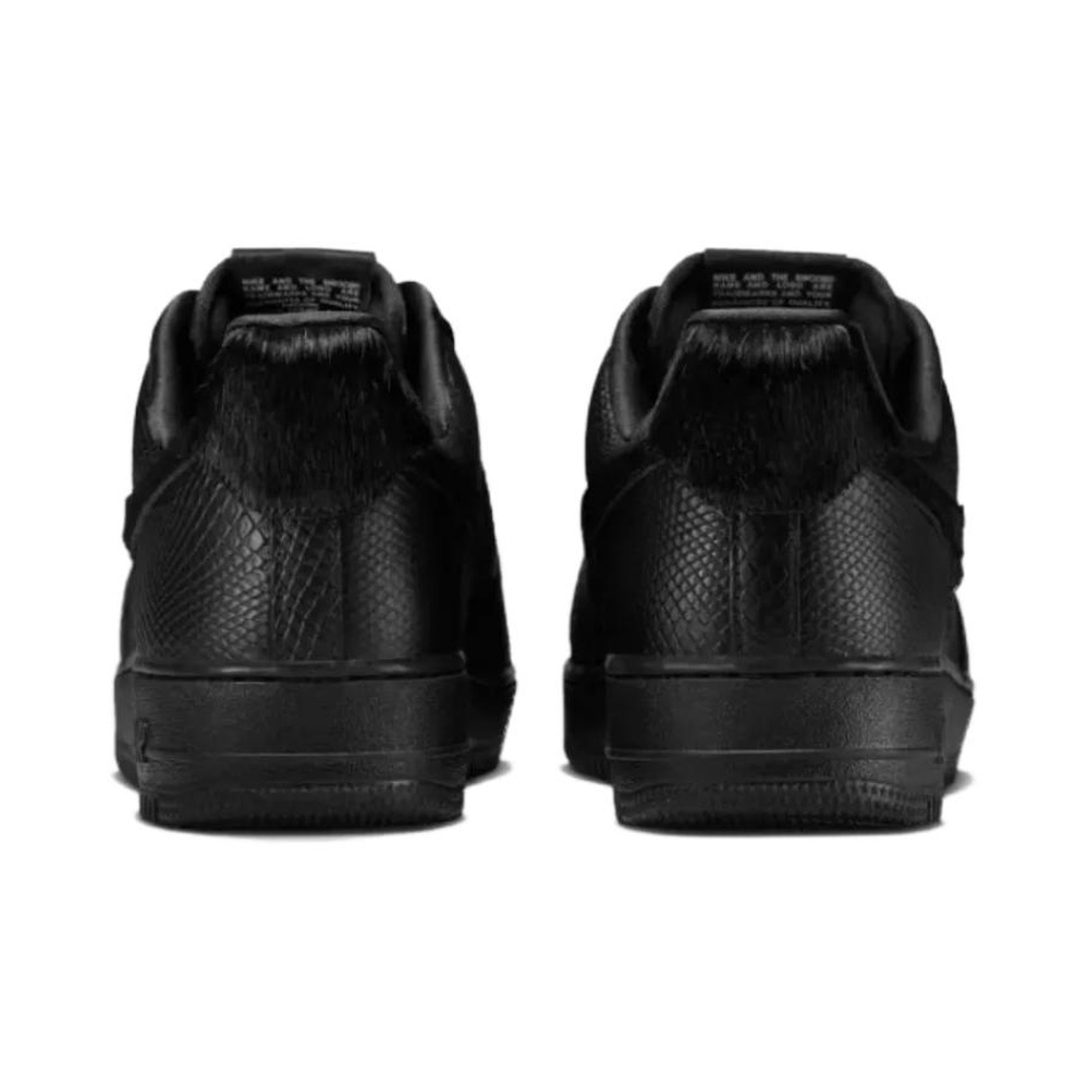 Nike Air Force 1 'Black Pony Hair / Snakeskin' Мужские