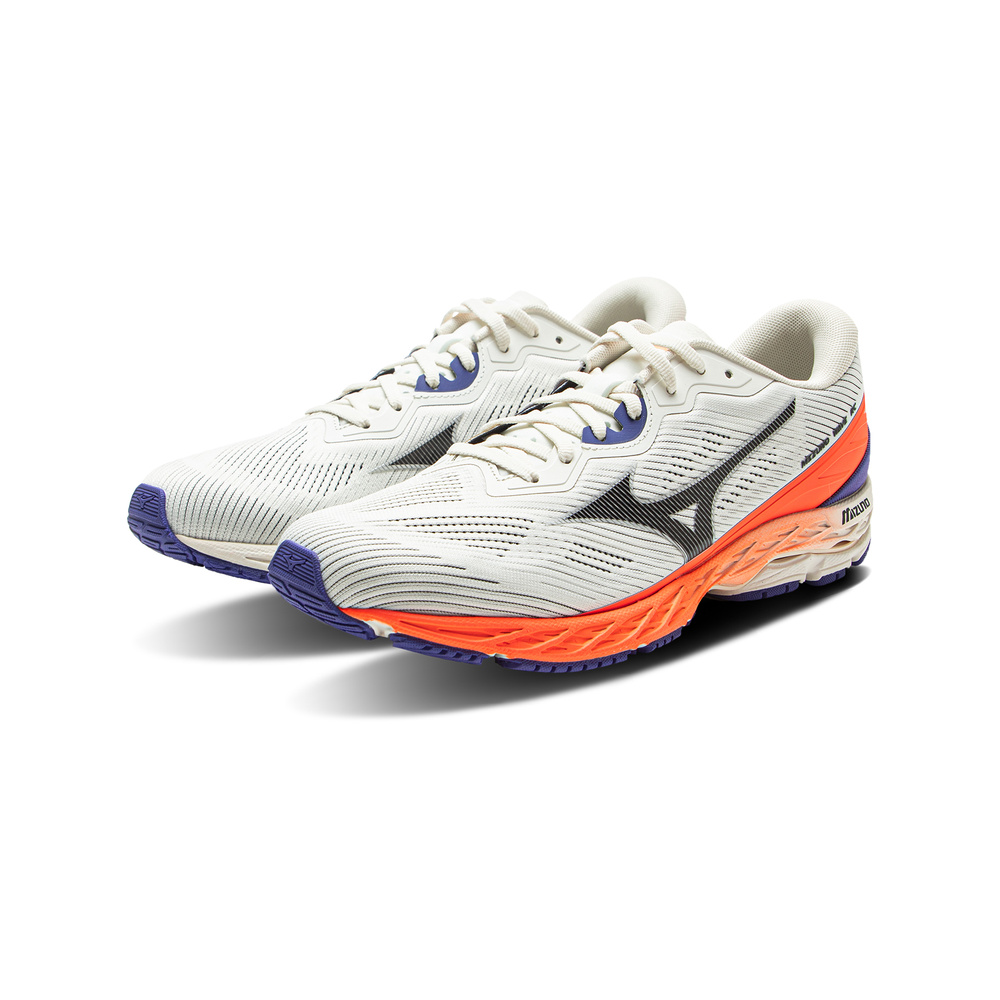 Mizuno Wave Rc 'Ecru / Neon Orange / Purple' Мужские