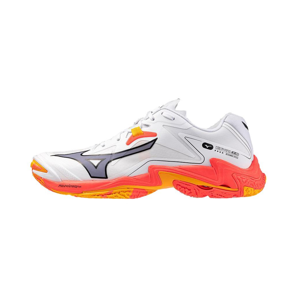 Mizuno Wave Lightning Z8 'White / Orange' Мужские