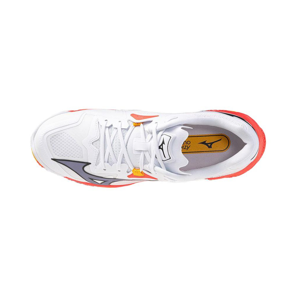 Mizuno Wave Lightning Z8 'White / Orange' Мужские