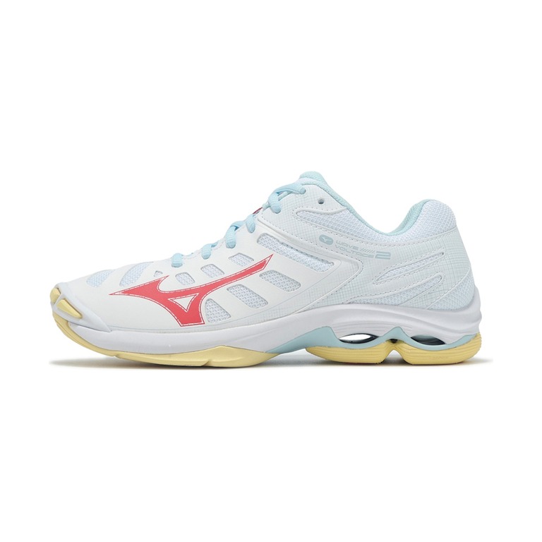 Mizuno Wave Voltage 2 'White / Red / Yellow' Женские