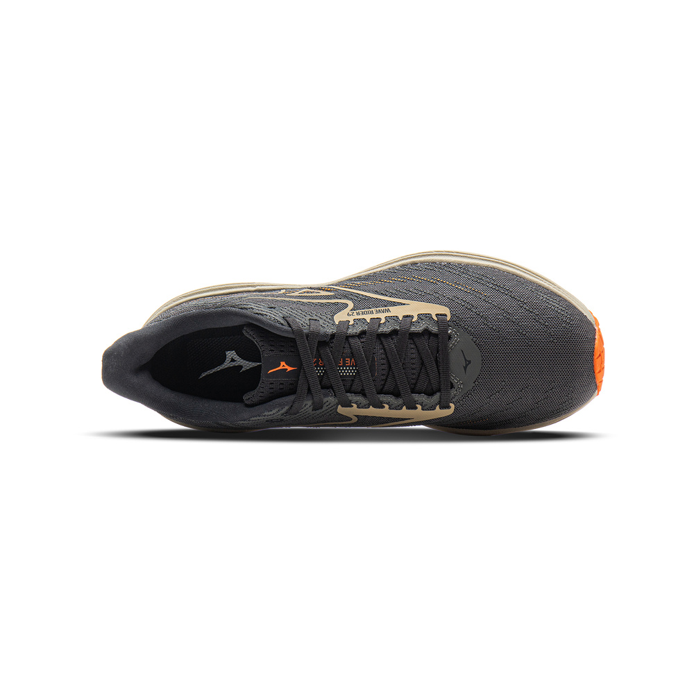 Mizuno Wave Rider 29 'Grey / Orange' Мужские