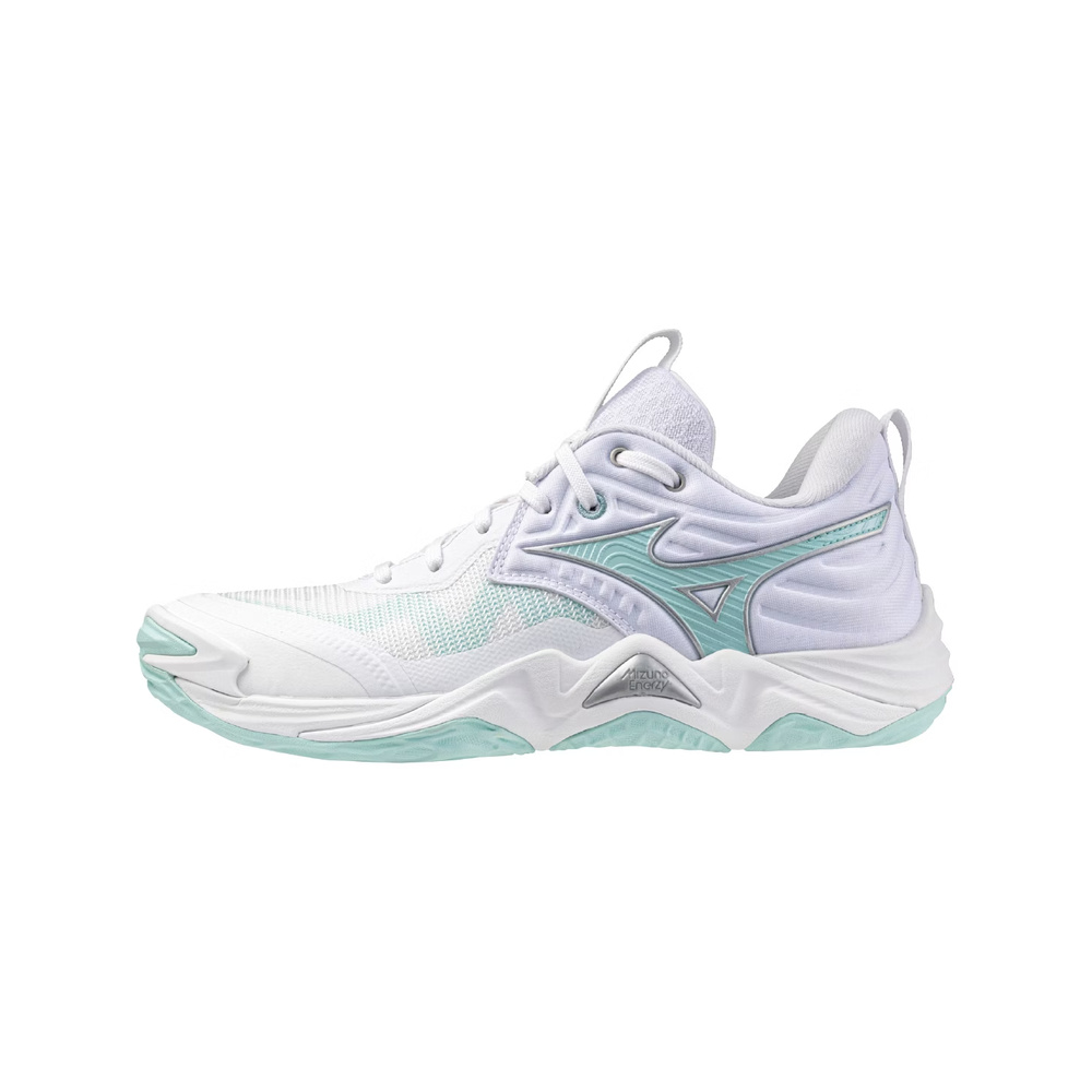 Mizuno Wave Momentum Elite 'White Green' Женские