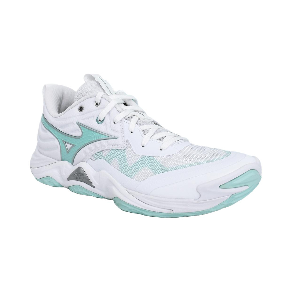 Mizuno Wave Momentum Elite 'White Green' Женские