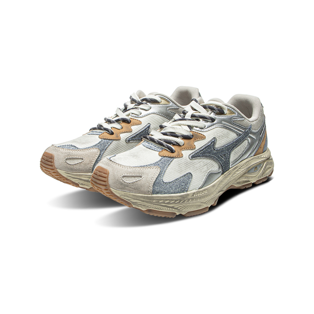 Mizuno Racer S 'Snow / Silver / Brown' Мужские