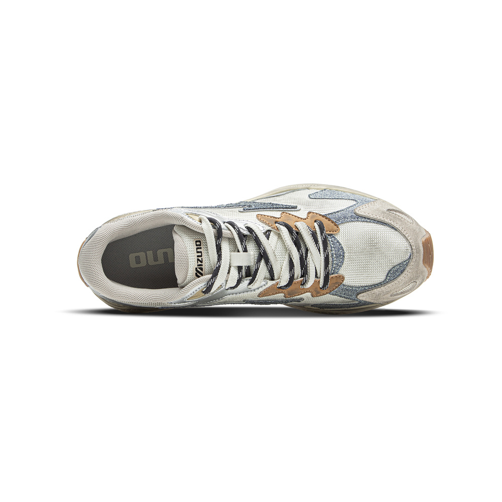 Mizuno Racer S 'Snow / Silver / Brown' Мужские