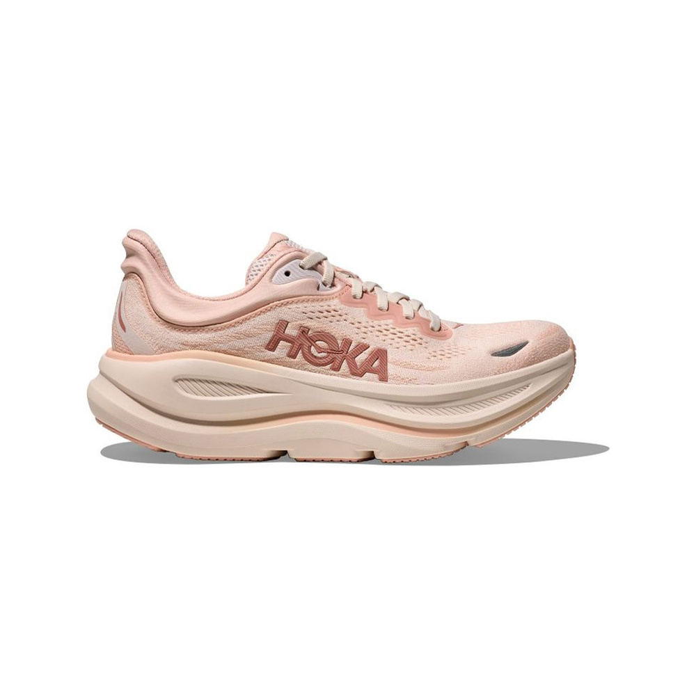 Hoka Bondi 9 'Rose Latte Rose Cream' Женские