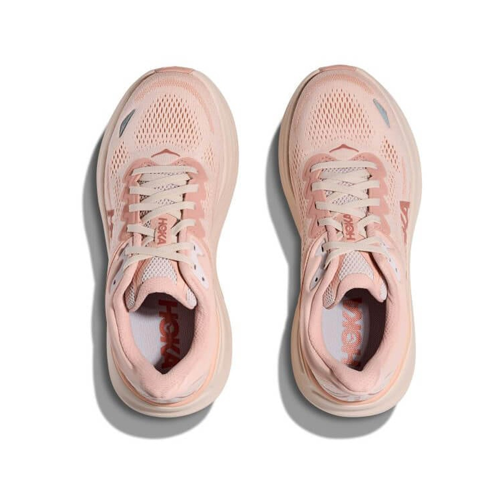 Hoka Bondi 9 'Rose Latte Rose Cream' Женские