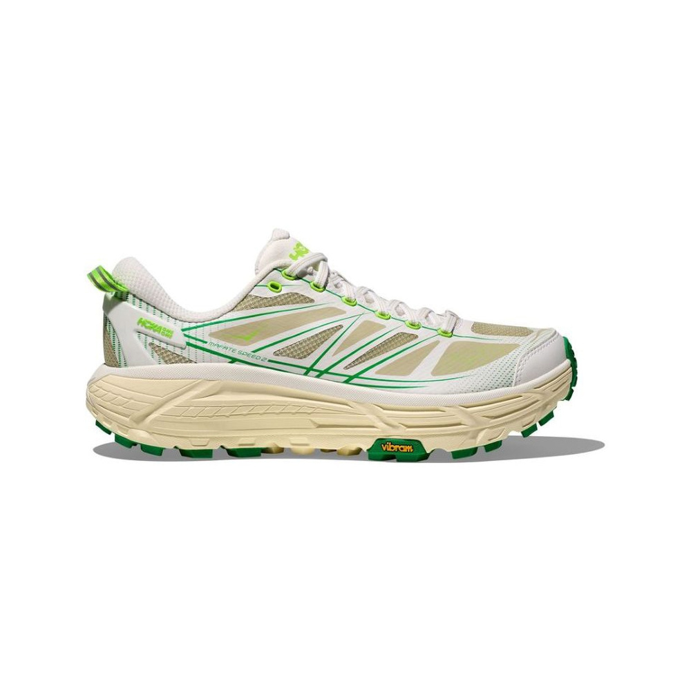 Hoka One Mafate Speed 2 'White Green' Мужские