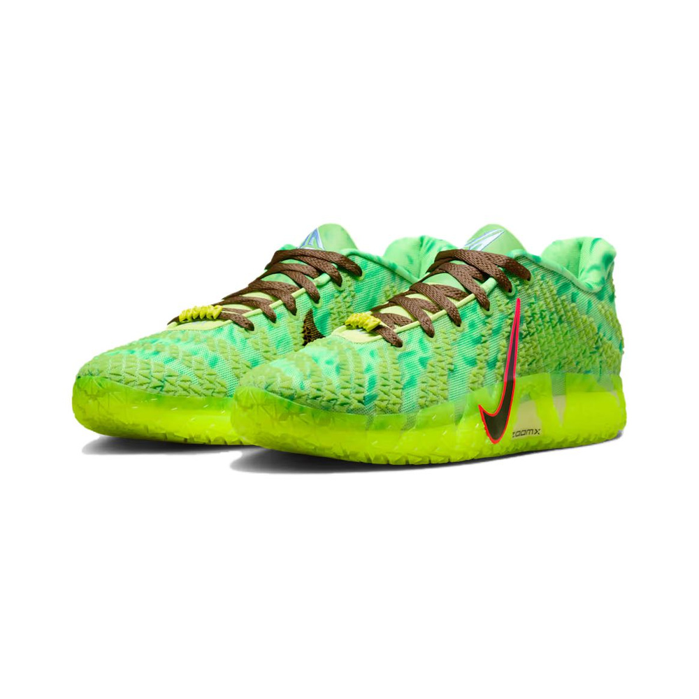 Nike Ja Morant 3 'Light Lemon Twist / Hemp / Bright Crimson / Black' Мужские