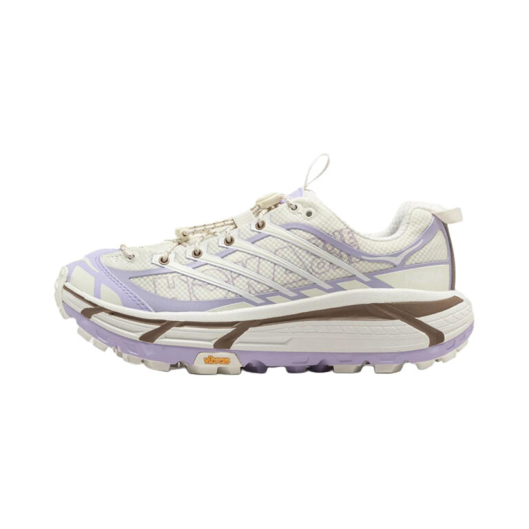 Hoka Mafate Three 2 'White Purple' Мужские