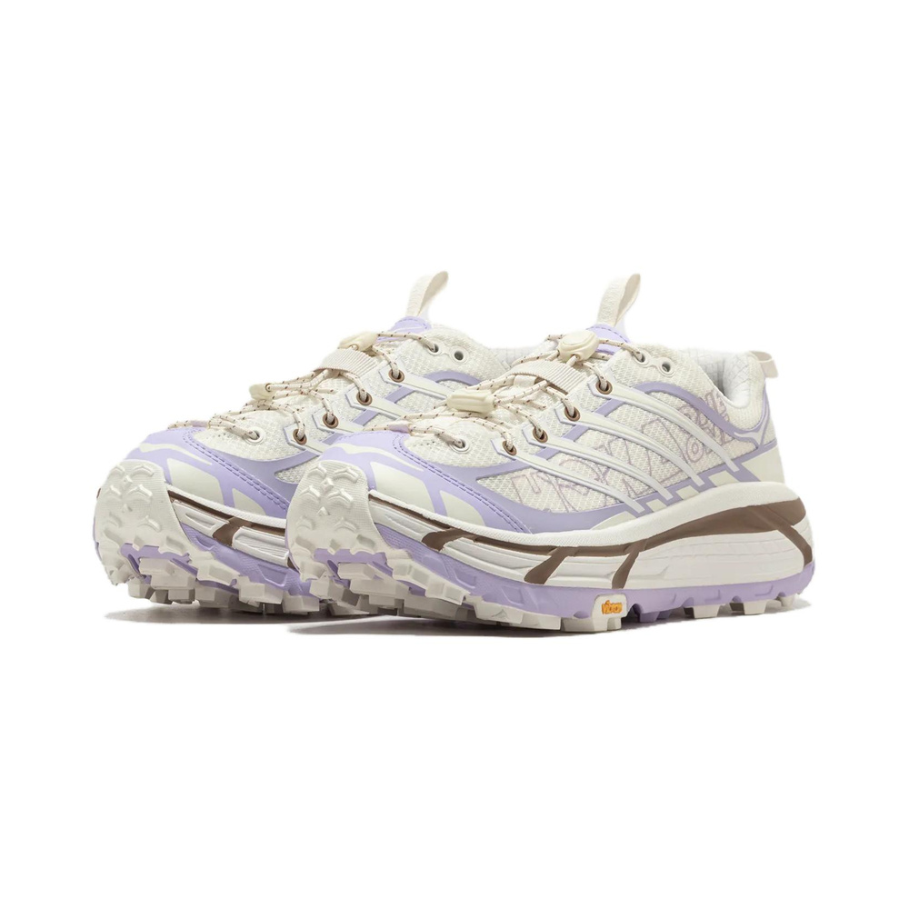 Hoka One Mafate Three 2 'White Purple' Мужские