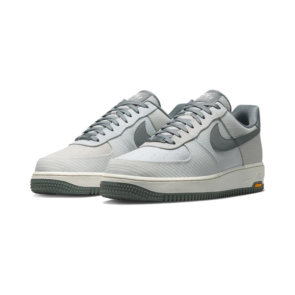 Nike Air Force 1 'Summit White / Light Bone / Speed Yellow / Smoke Grey' Мужские