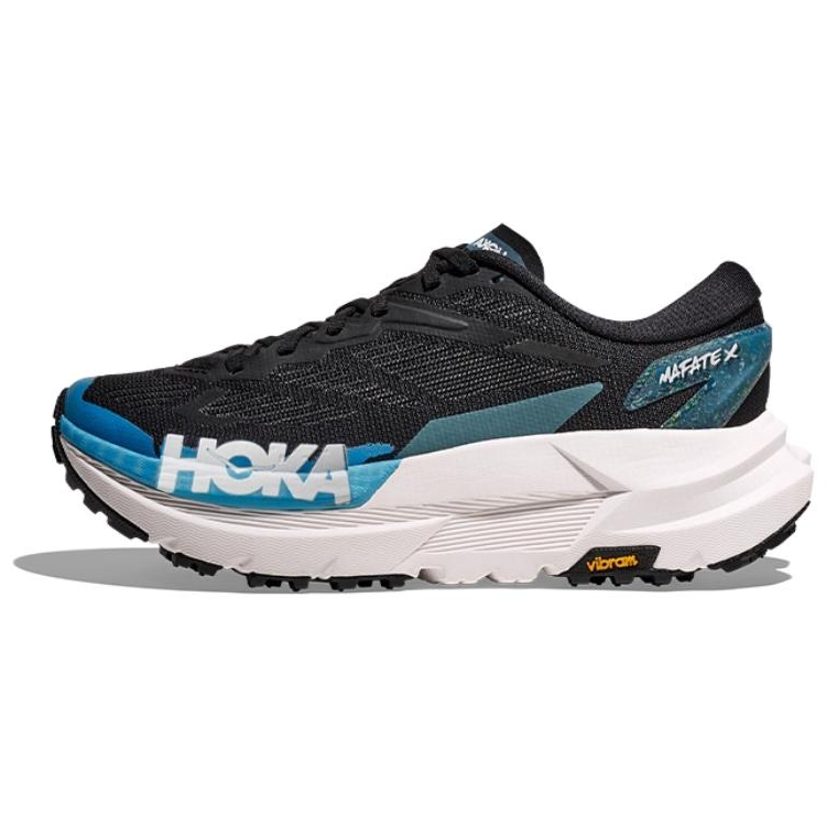 Hoka Mafate X 'Black Skyward Blue' Женские