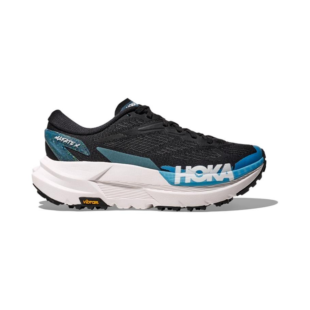 Hoka Mafate X 'Black Skyward Blue' Женские