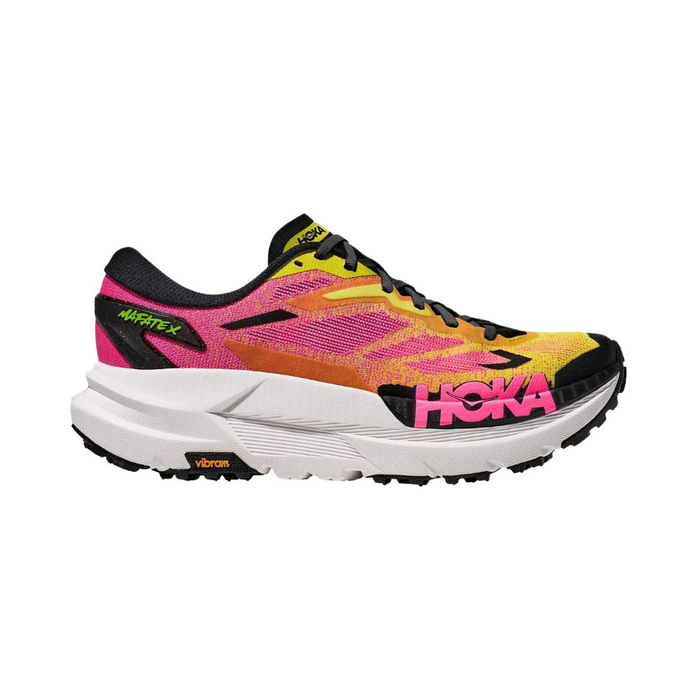 Hoka Mafate X 'Yellow Pink' Женские