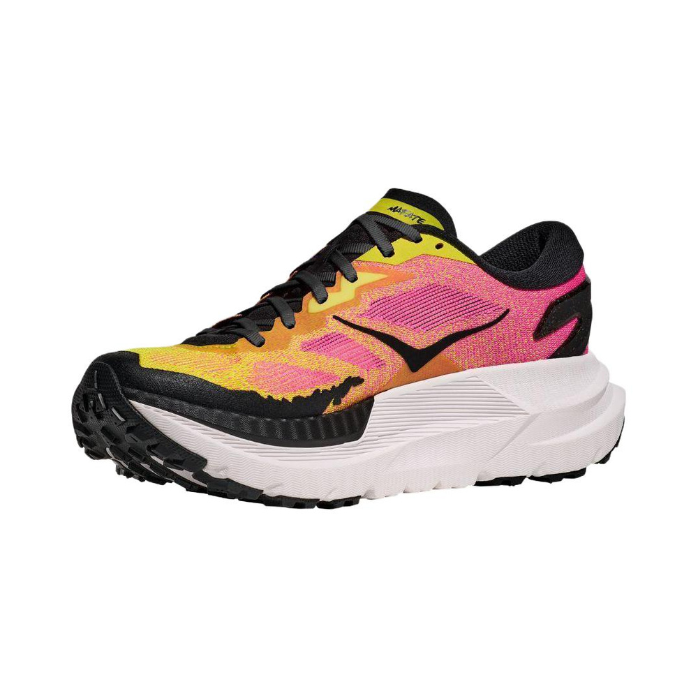 Hoka Mafate X 'Yellow Pink' Женские