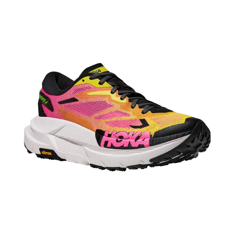 Hoka Mafate X 'Yellow Pink' Женские
