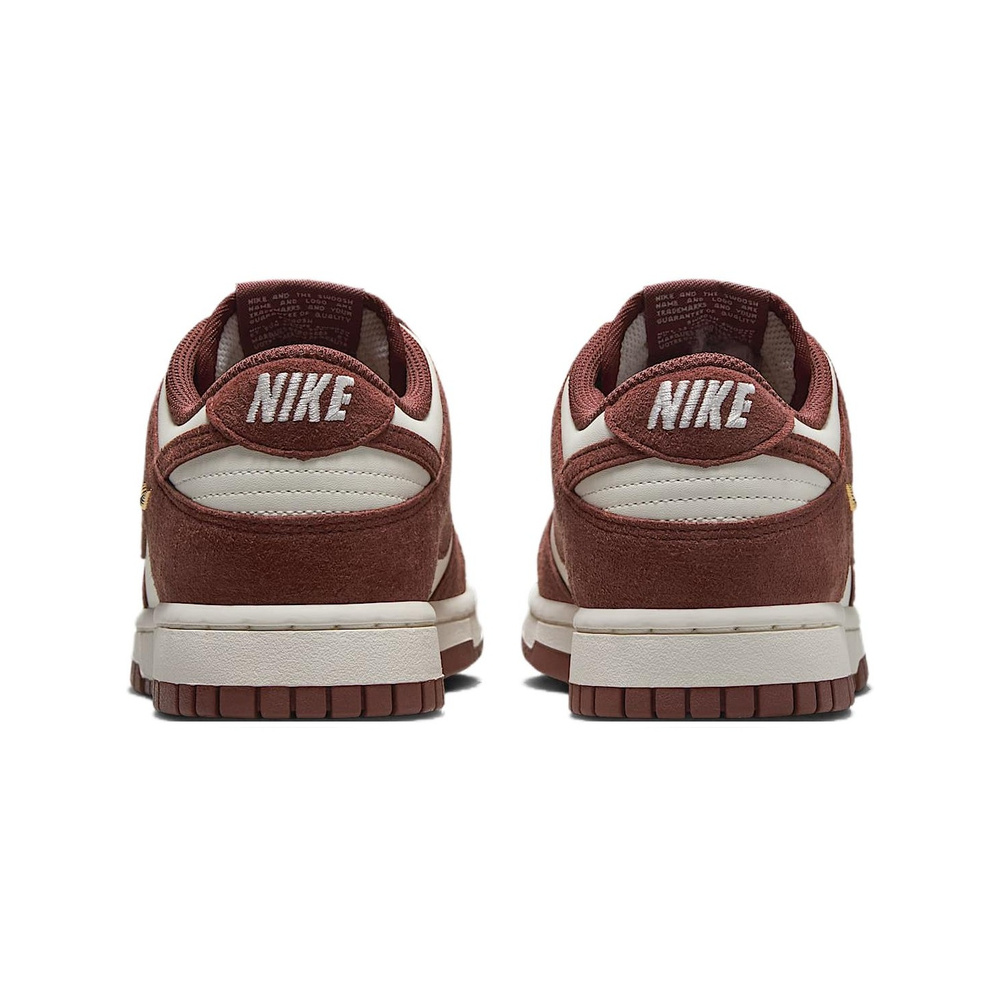 Nike Dunk 'Sail / Metallic Gold / Red Sepia' Женские