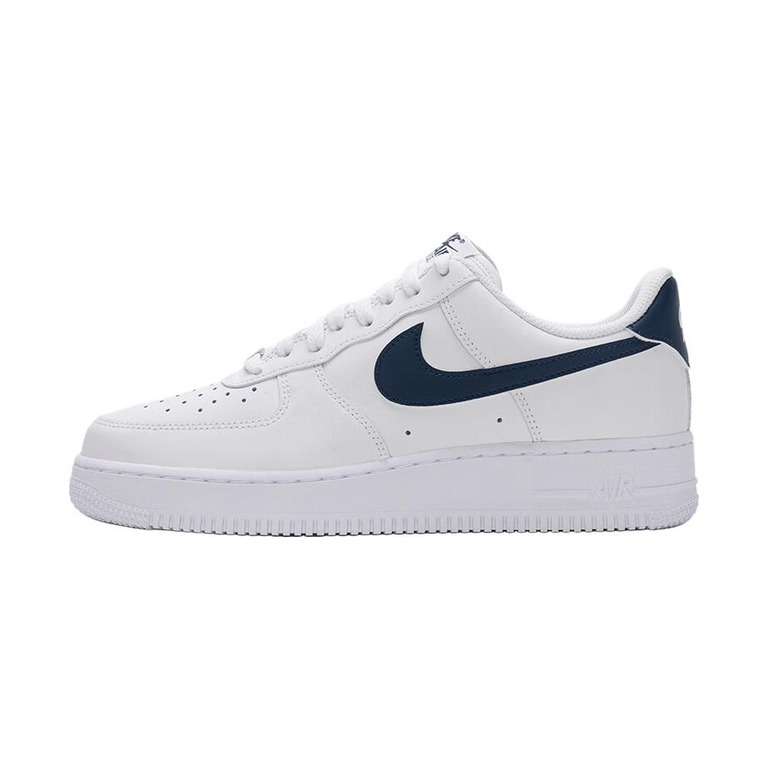 Nike Air Force 1 'White / Pure Platinum / Metallic Silver / Dark Obsidian' Мужские