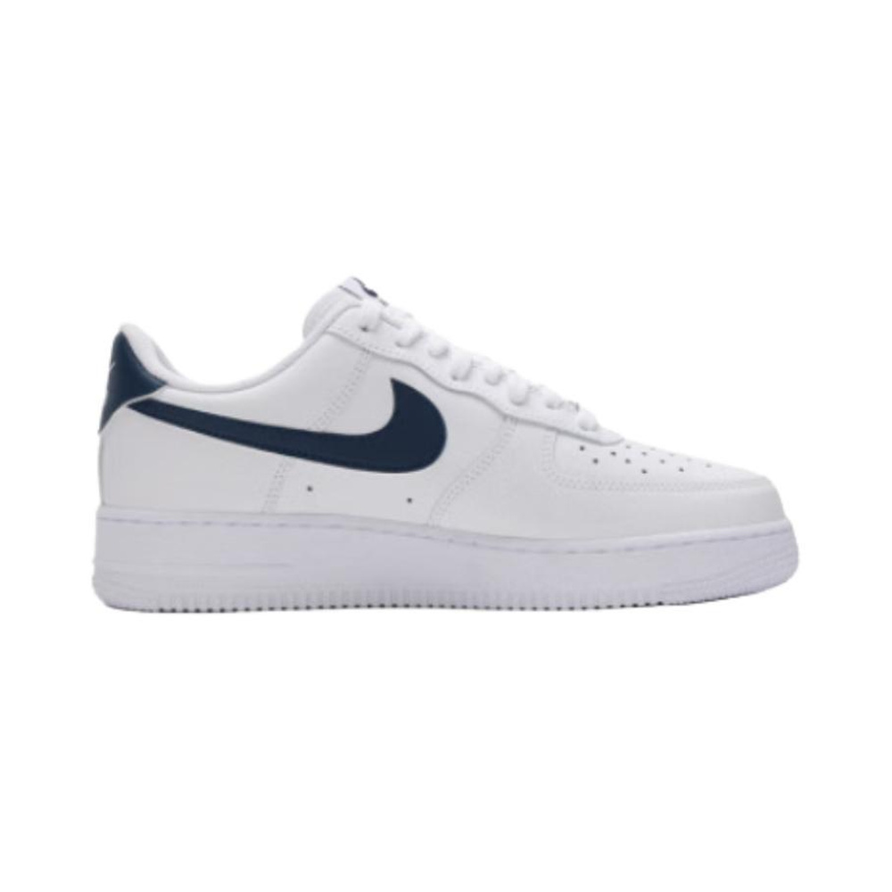 Nike Air Force 1 'White / Pure Platinum / Metallic Silver / Dark Obsidian' Мужские