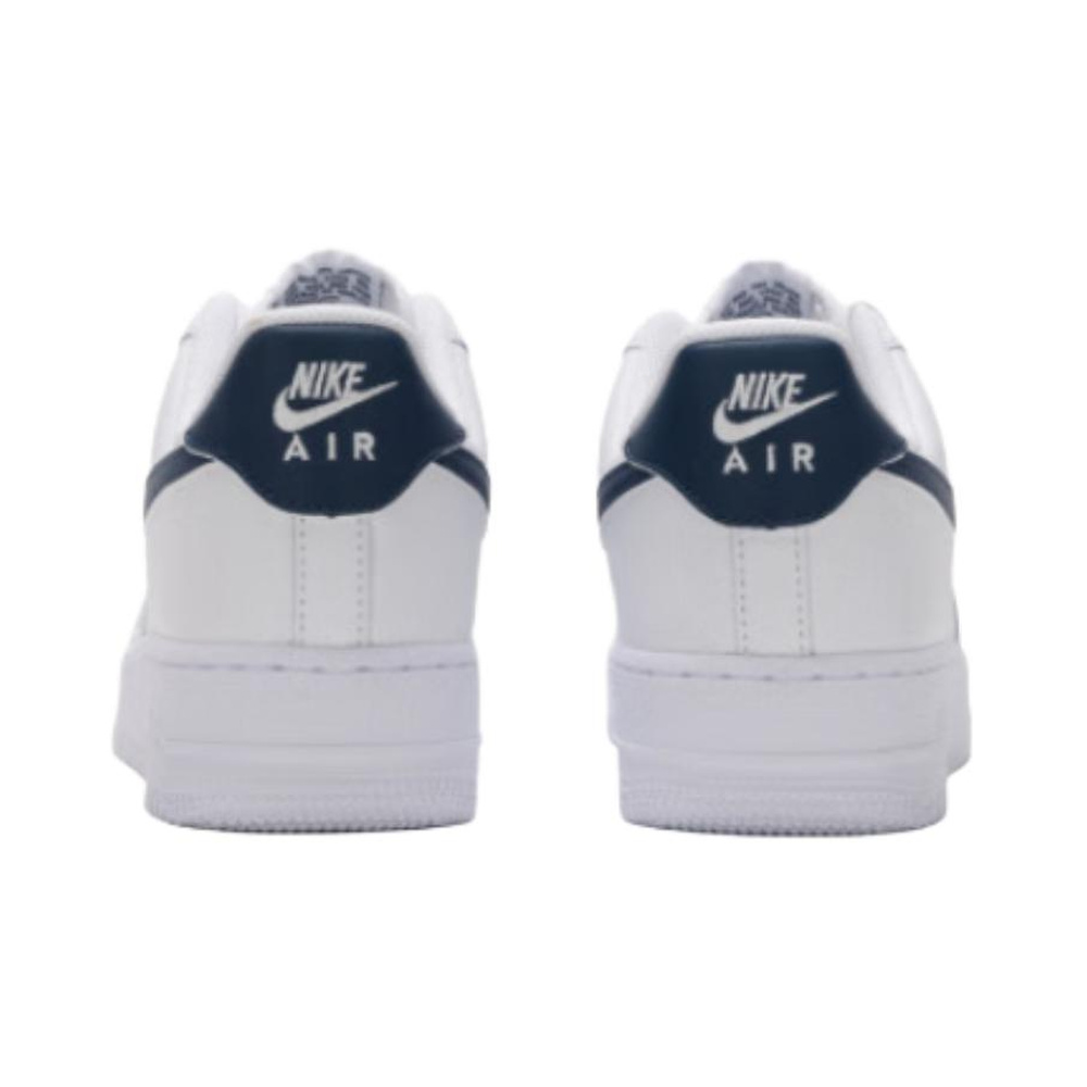 Nike Air Force 1 'White / Pure Platinum / Metallic Silver / Dark Obsidian' Мужские