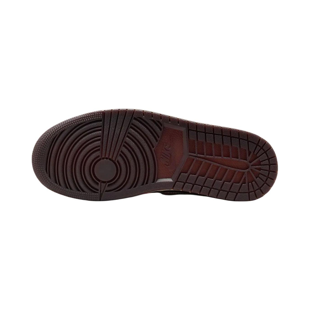 Nike Jordan 1 Low 'Dark Team Red / Metallic Silver / Coconut Milk / Dark Team Red' Женские