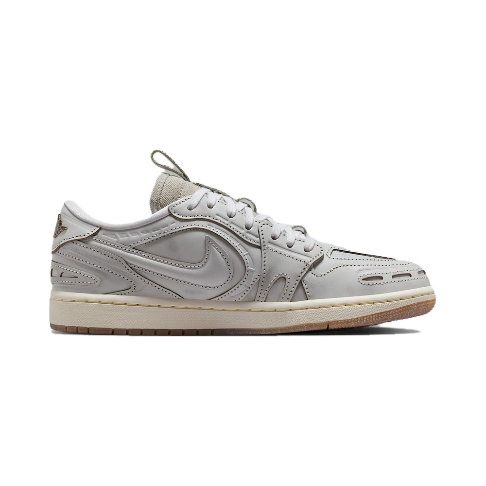 Nike Jordan 1 Low 'Summit White / White / Gum Medium Brown / Bright Ceramic' Женские