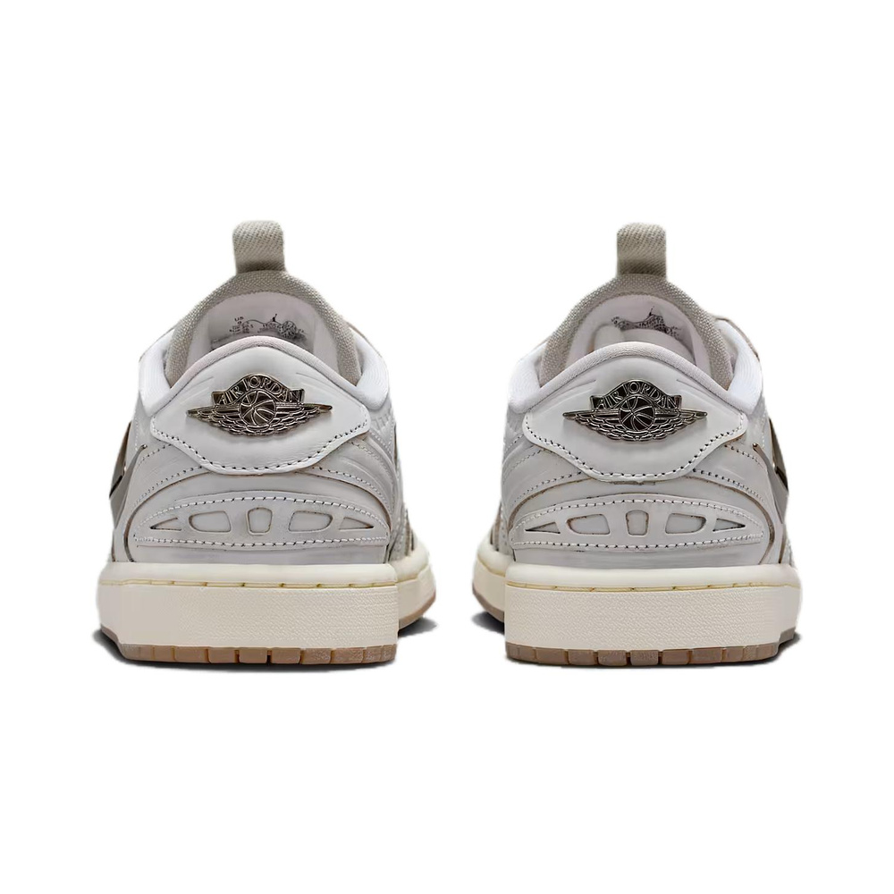 Nike Jordan 1 Low 'Summit White / White / Gum Medium Brown / Bright Ceramic' Женские