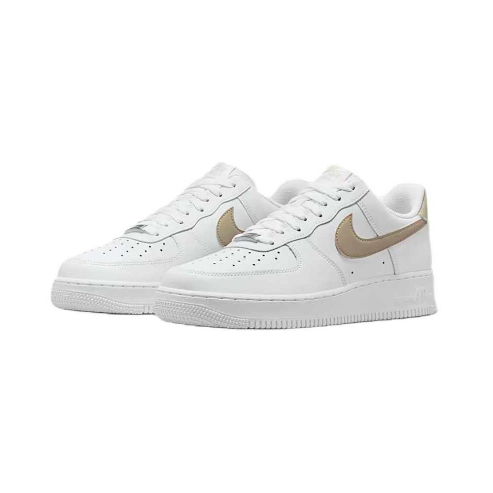 Nike Air Force 1 'White / Metallic Platinum' Мужские