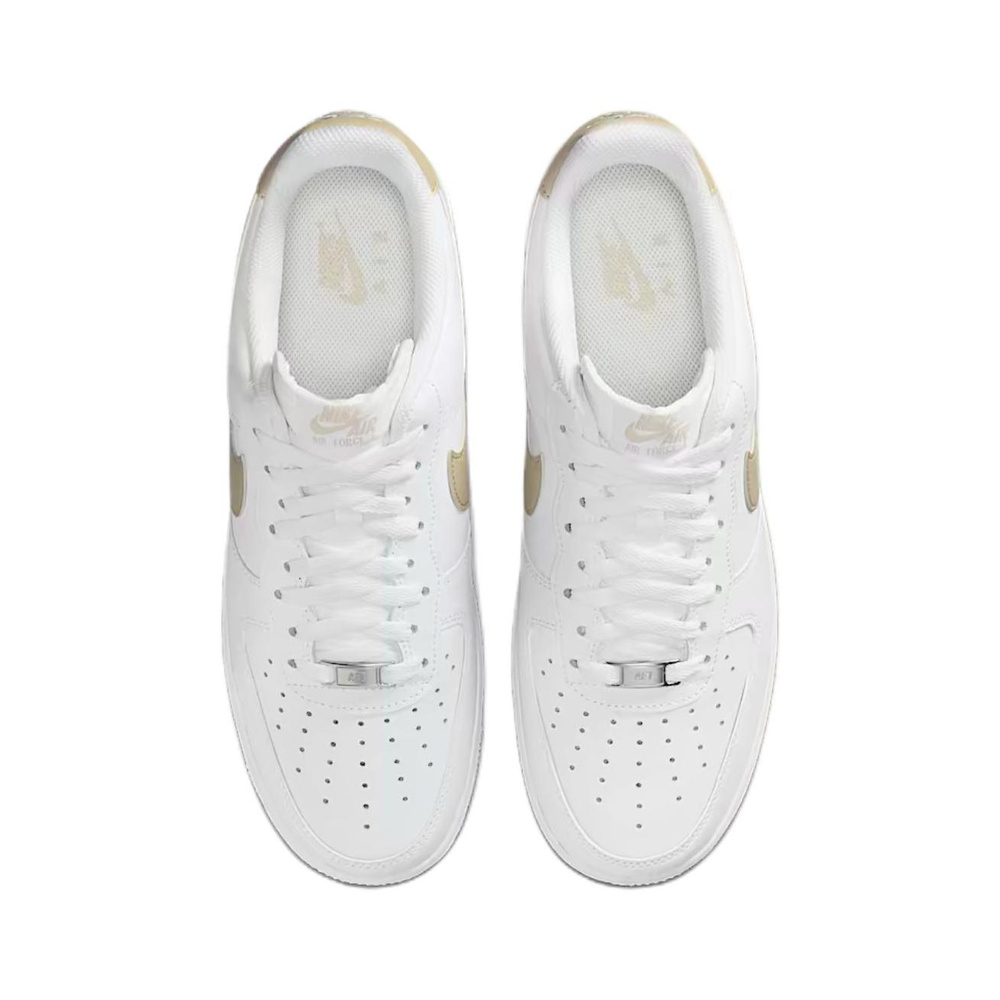 Nike Air Force 1 'White / Metallic Platinum' Мужские