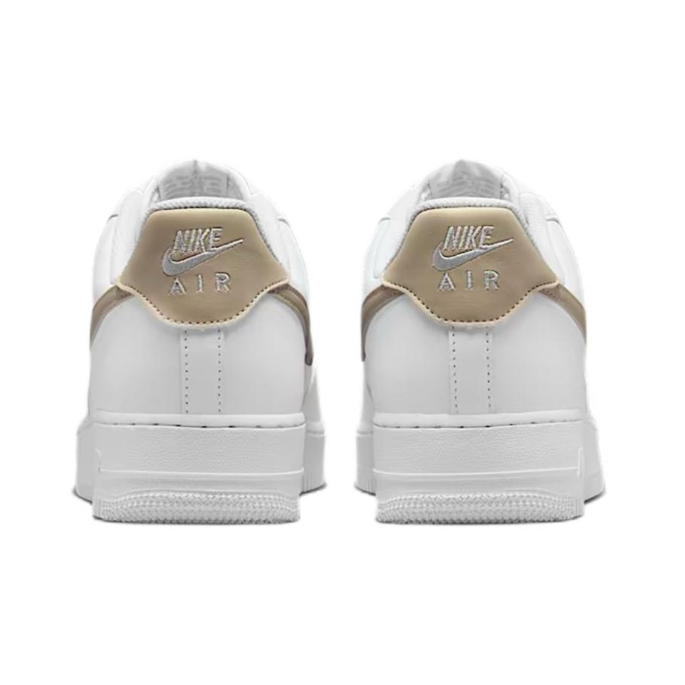Nike Air Force 1 'White / Metallic Platinum' Мужские