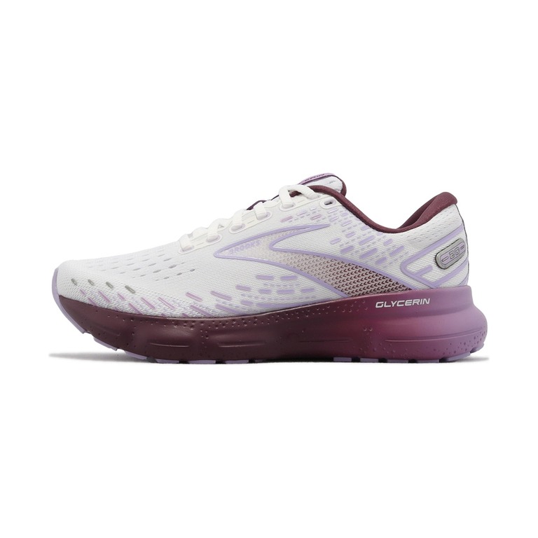 Brooks Glycerin 20 'White Purple' Женские