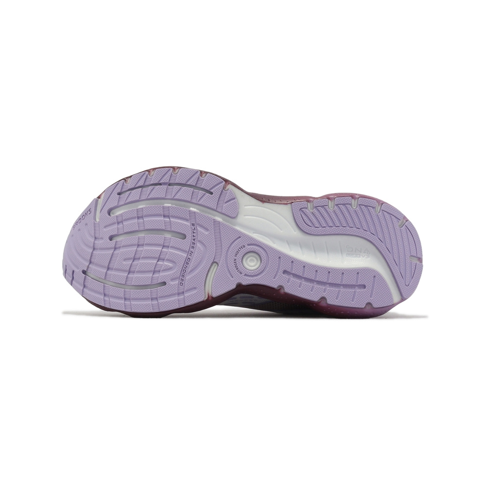 Brooks Glycerin 'White Purple' Женские
