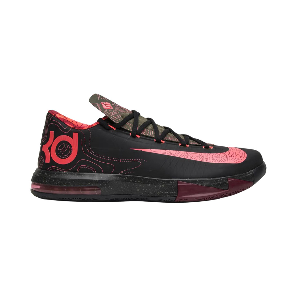 Nike Kd 6 'Pink Smoke / Mystic Dates / Light Magenta / Metallic Silver' Мужские