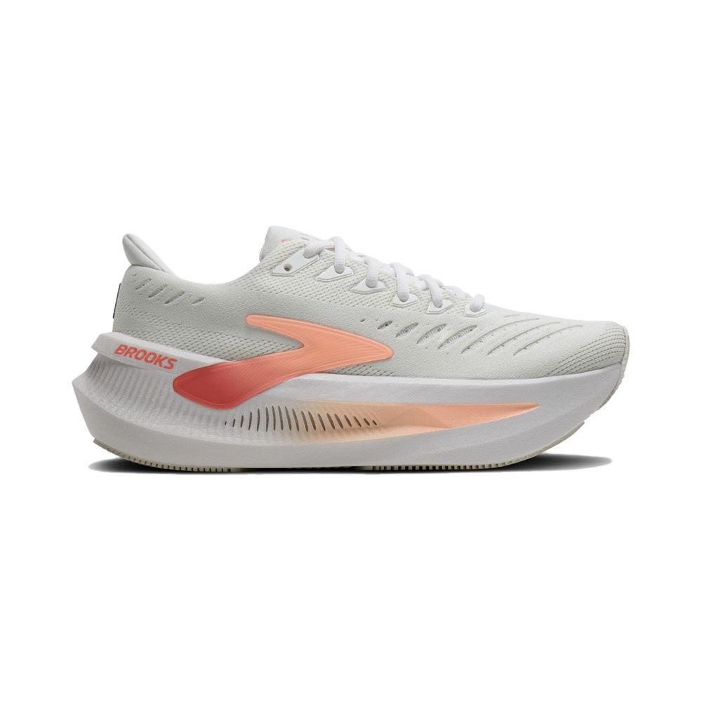 Brooks Glycerin 'White / Coral' Женские