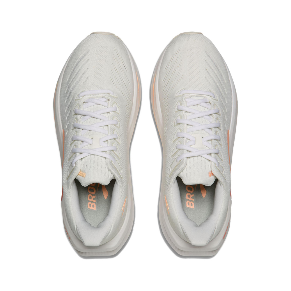 Brooks Glycerin 'White / Coral' Женские