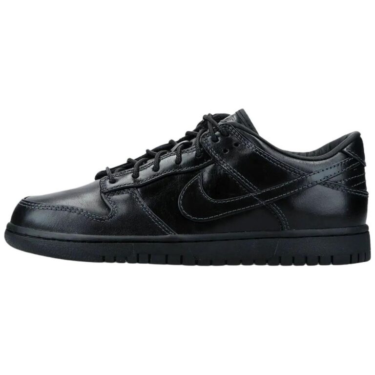 Nike Dunk 'Leather All Black' Мужские