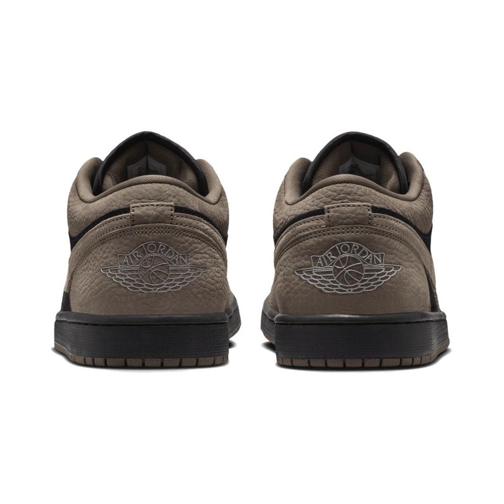 Air Jordan 1 'Black / Light Wild Mango / Olive Grey' Мужские