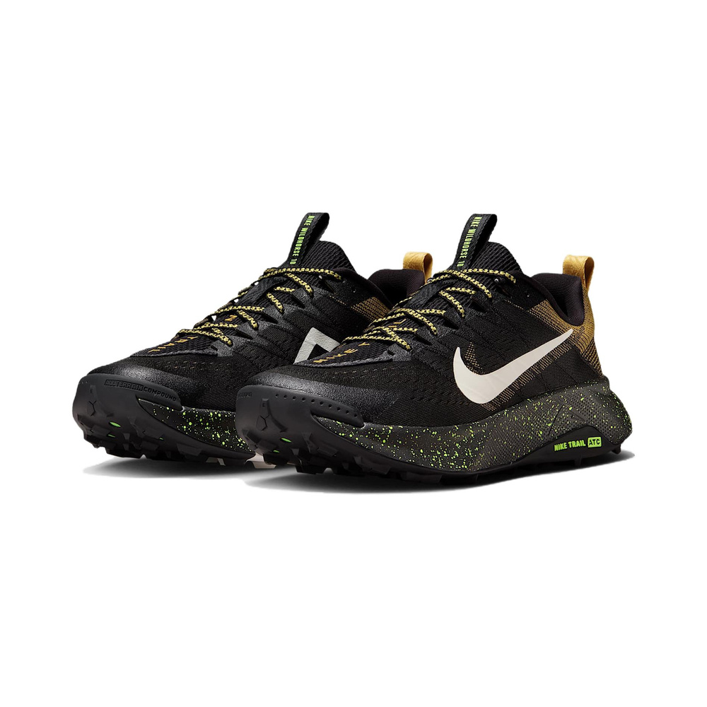 Nike Wildhorse 10 'Black / Peat Moss / Volt Ice / Phantom' Мужские