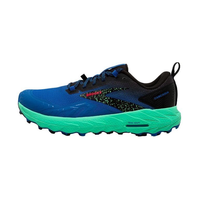 Brooks Cascadia 17 'Victoria Blue Black Spring Bud' Мужские