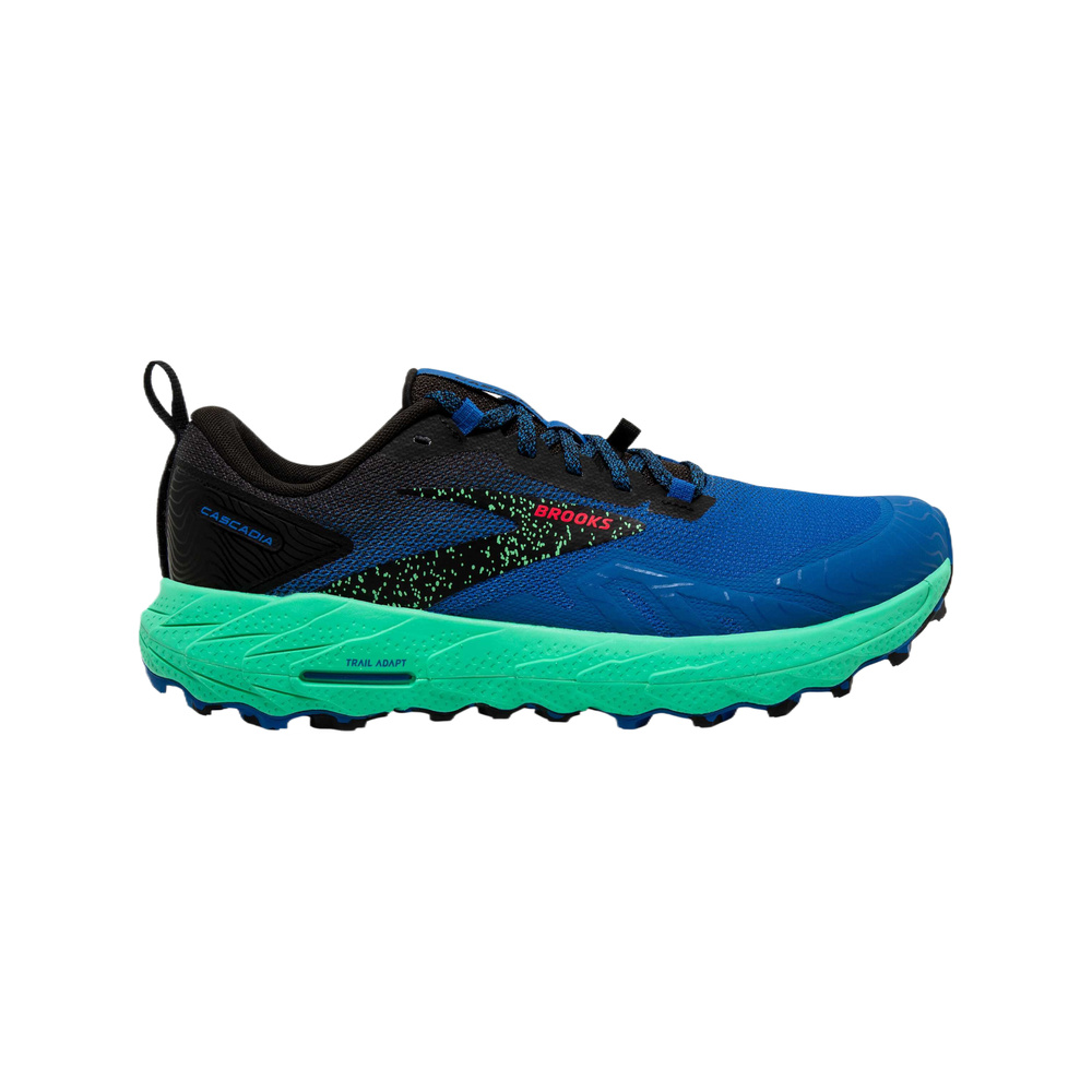 Brooks Cascadia 17 'Victoria Blue Black Spring Bud' Мужские