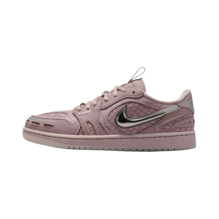 Air Jordan 1 Low 'Particle Rose / Barely Rose / Metallic Silver / Enigma Stone' Женские
