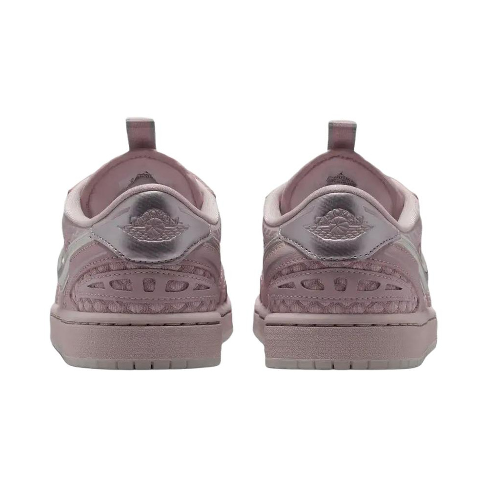 Nike Jordan 1 Low 'Particle Rose / Barely Rose / Metallic Silver / Enigma Stone' Женские