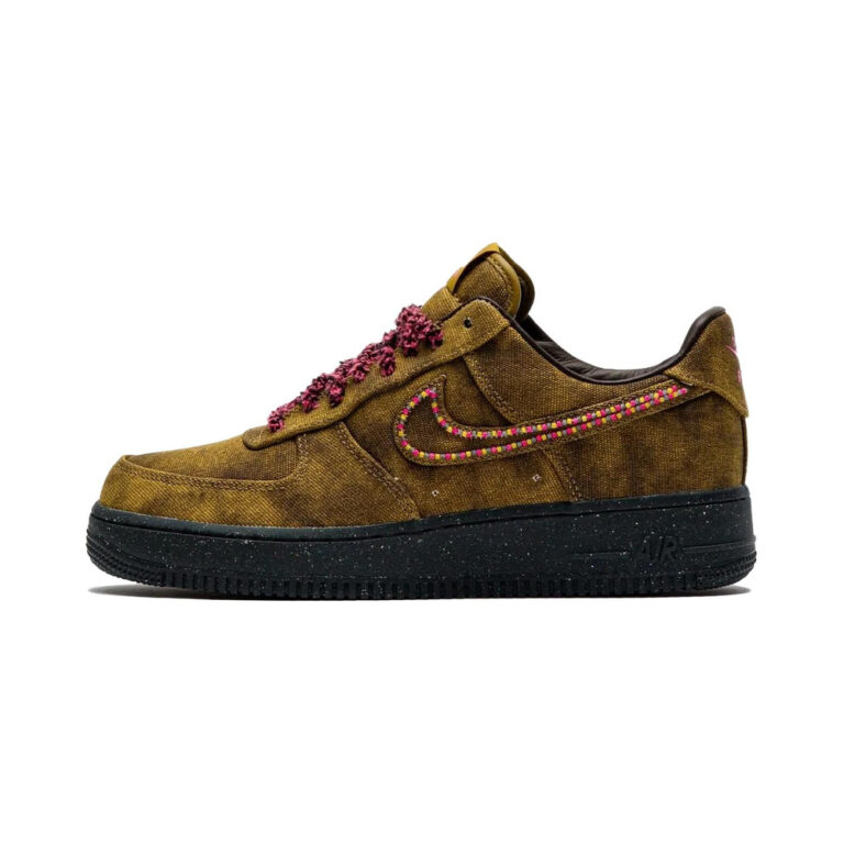 Nike Air Force 1 Low 'Desert Moss / Midwest Gold / Baroque Brown / Fierce Pink' Мужские