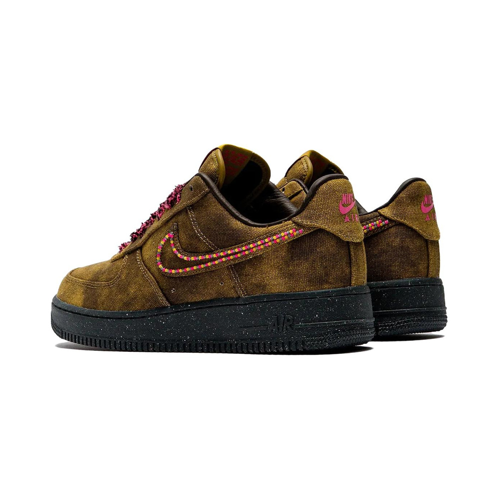 Nike Air Force 1 Low 'Desert Moss / Midwest Gold / Baroque Brown / Fierce Pink' Мужские
